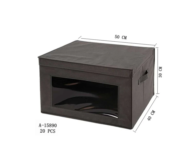 CUTIE DEPOZITARE 50X40X30CM TEXTIL+PVC WEI A-15890 